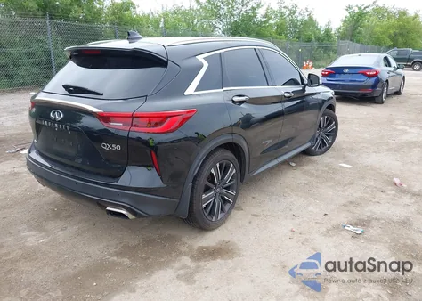 2021 Infiniti Qx50 Luxe Awd from USA, damaged, VIN 3PCAJ5BB5MF113091